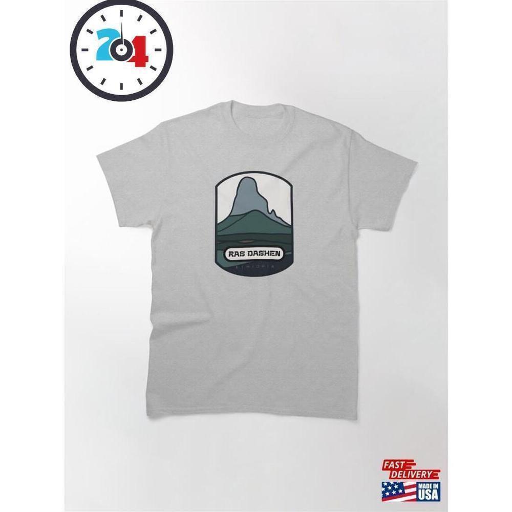 Ras Dashen Ethiopia Mountain Landmark Culture Unisex Classic TShirt